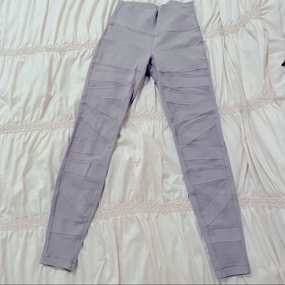 Lavender mesh Lululemon leggings!!